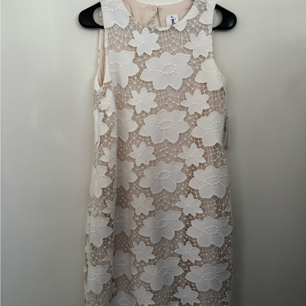 Julia Jordan NWT White lace dress size 6 - Picture 3 of 9